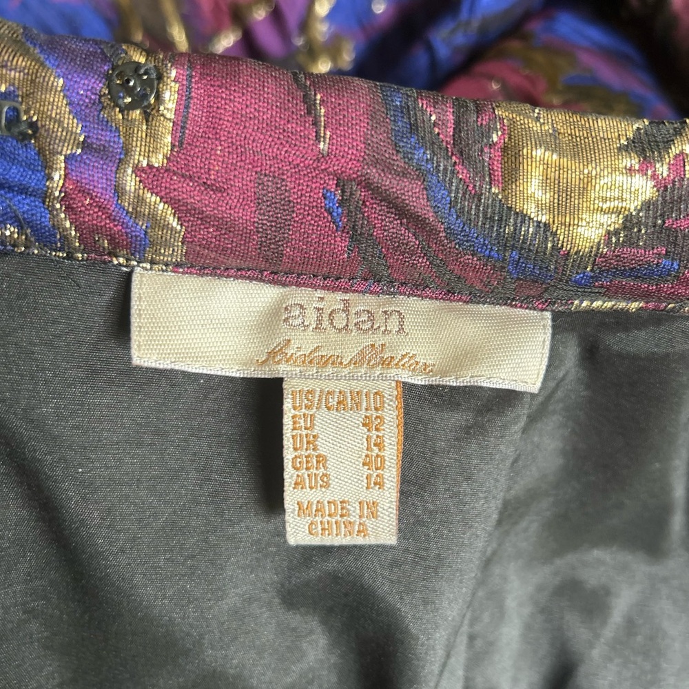 Two Piece Gown Aidan Mattox - Picture 3 of 4
